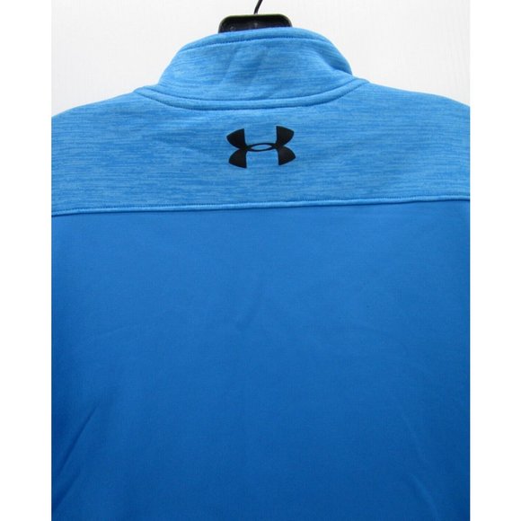 Under Armour Sweatshirt Medium Cold Gear Loose Golf 1/4 Zip Pullover - Picture 7 of 12